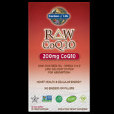 Rauw COQ10 Co-enzym Q10 200 MG 60 Capsules GARDEN OF LIFE